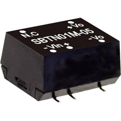 MEAN WELL SBTN01N-15 DC/DC měnič napětí, modul 67 mA 1 W Počet výstupů: 1 x Obsah 1 ks
