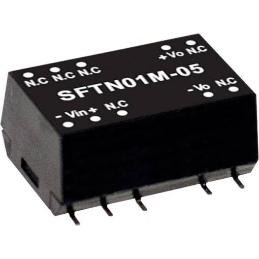 MEAN WELL SFTN01L-15 DC/DC měnič napětí, modul 67 mA 1 W Počet výstupů: 1 x Obsah 1 ks