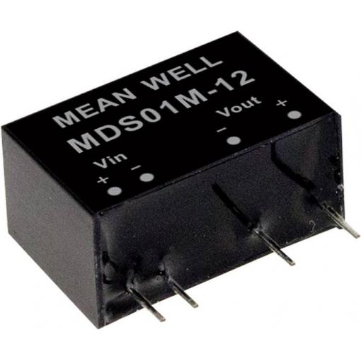 MEAN WELL MDS01L-12 DC/DC měnič napětí, modul 84 mA 1 W Počet výstupů: 1 x Obsah 1 ks
