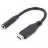 Digitus audio kabelový adaptér [1x USB-C® zástrčka - 1x jack zásuvka 3,5 mm] AK-300321-002-S 20.00 cm flexibilní provedení