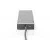 Digitus DA-70241-1 USB Hub 7 portů USB-A USB 3.0 5 GBit/s s hliníkovým krytem černá DA-70241-1