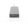 Digitus DA-70241-1 USB Hub 7 portů USB-A USB 3.0 5 GBit/s s hliníkovým krytem černá DA-70241-1