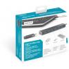 Digitus DA-70241-1 USB Hub 7 portů USB-A USB 3.0 5 GBit/s s hliníkovým krytem černá DA-70241-1
