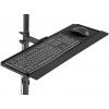 Digitus Pojízdný vozík na PC/monitor DA-90374 1 Displej: (s) 43,2 cm (17) - 81,3 cm (32) černá nastavitelná výška, odkládací místo na klávesnici, naklápěcí,