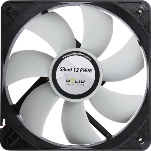 Gelid FN-PX12-15 PC větrák s krytem bílá (š x v x h) 120 x 120 x 25 mm