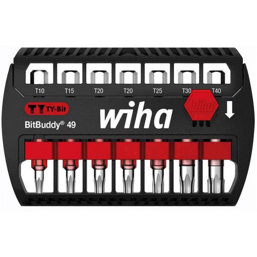Wiha 42115 sada bitů, 7dílná, TORX, 1/4