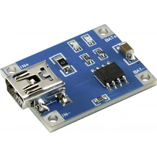 TRU COMPONENTS TC-8579944 nabíjecí modul Vhodný pro (vývojový počítač) Arduino, Arduino Uno, pcDuino 1 ks