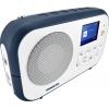 Sangean DPR-42BT White-Ink Blue A500425 přenosné rádio, DAB+, FM, Bluetooth, bílá, tmavě modrá