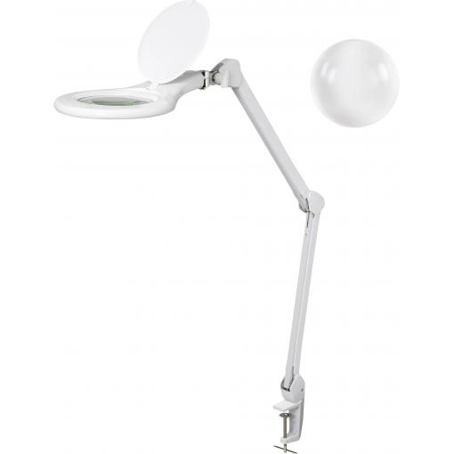 TOOLCRAFT 2148846 Lupa se SMD LED osvětlením, 127 mm, 9 W, 5D, 2,25x zvětšení=1.75 x, 2.25 x 12.7 cm Třída energetické účinnosti 2021 G (A - G)