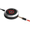 Jabra Evolve 40 MS Stereo telefon Sluchátka On Ear kabelová stereo černá, červená Potlačení hluku Vypnutí zvuku mikrofonu