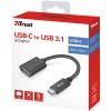 Trust USB 2.0 adaptér [1x USB-C® zástrčka - 1x USB 3.0 zásuvka B] ADATTATORI 9.00 cm