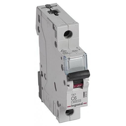 Legrand 403430 Legrand 403430 elektrický jistič 6 A 230 V/AC, 400 V/AC