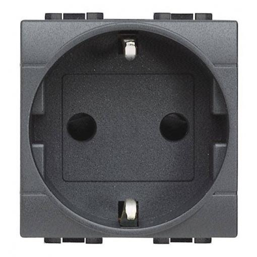 Legrand zásuvka Living&Light antracitová L4141AN 1 ks