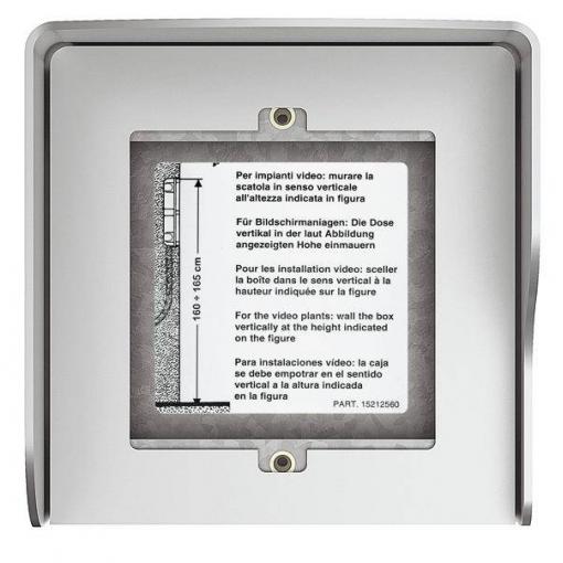 Legrand 350611 příslušenství domovní telefon pouzdro na omítku hliník