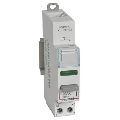 Legrand 412920 Legrand 412920 Cx3 tlačítko 20 A 1S led Gn tlačítko 20 A 400 V 1 ks