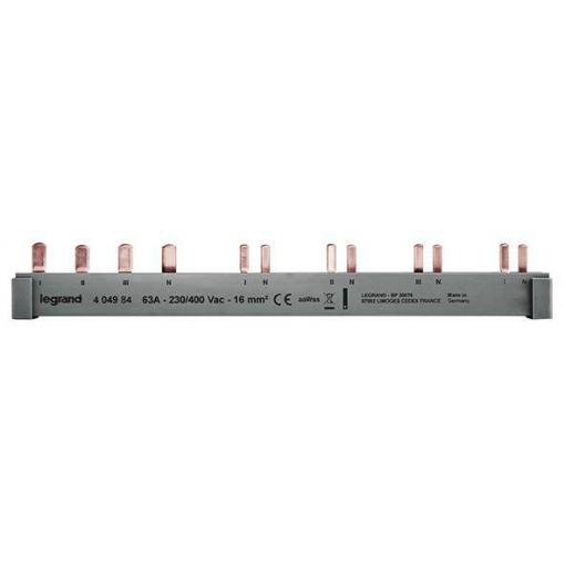 Legrand 404984 Legrand 404984 Kolíkové kombinované 1Fi4P S4Afdd Phase busbar 16 mm² 63 A 230 V 1 ks
