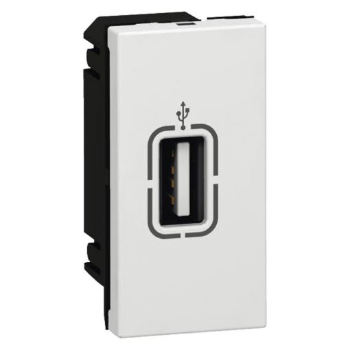 Legrand USB zásuvka Mosaic bílá 078761 1 ks
