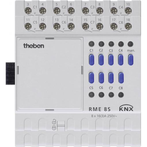 Theben 4930225 spínač pohonu RME 8 S KNX