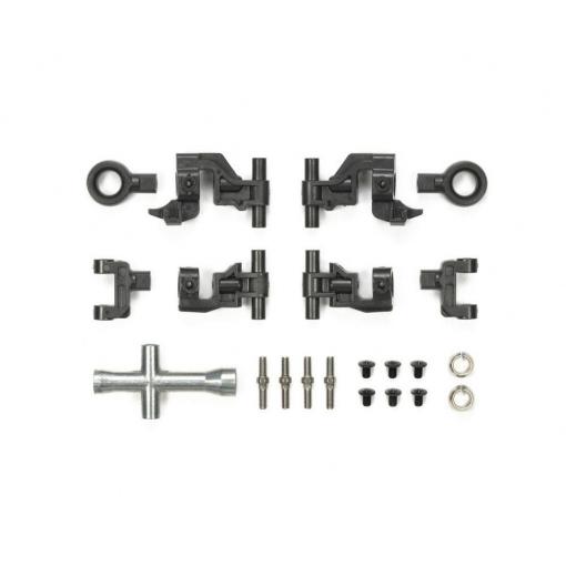 Tamiya 54874 náhradní díl TT-02 sada příčných závěsných ramen / nastavitelná