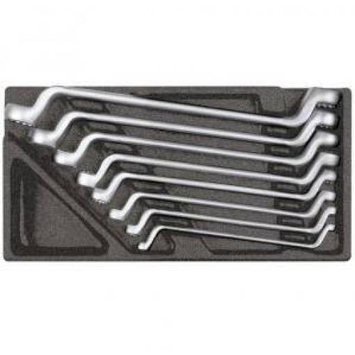 Gedore RED 3301697 R22150000 sada oboustranných očkových klíčů 8dílná Délka klíče (cm) (jen pro nadpis) 07 - 29 mm
