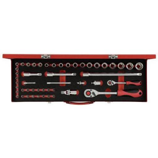 Gedore RED R46004049 sada nástavců pro nástrčný klíč, 49dílná, 3300010