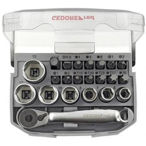 Gedore RED R49005023 nástrčný klíč , 23dílná, 3300026