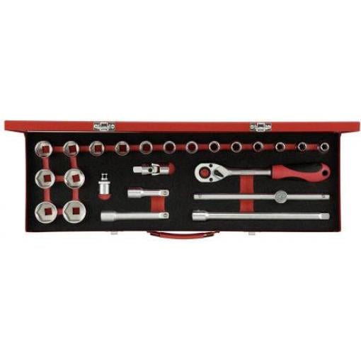 Gedore RED R69004024 sada nástavců pro nástrčný klíč, 24dílná, 3300006