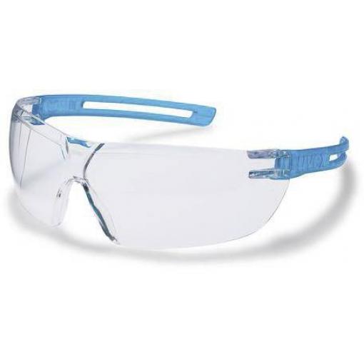 uvex x-fit 9199265 ochranné brýle modrá, průsvitná