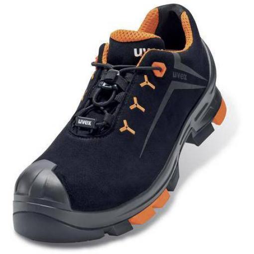 uvex 2 6508243 ESD bezpečnostní obuv S3, velikost (EU) 43, černá, oranžová, 1 pár