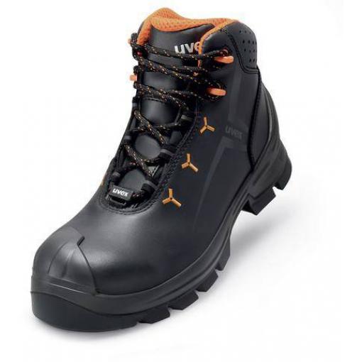 uvex 2 MACSOLE® 6523243 bezpečnostní obuv S3 Velikost bot (EU): 43 černá, oranžová 1 pár