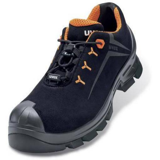 uvex 2 MACSOLE® 6528244 bezpečnostní obuv S3 Velikost bot (EU): 44 černá, oranžová 1 pár