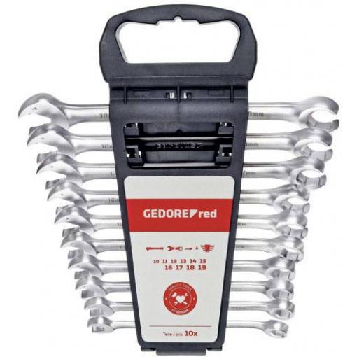 Gedore RED 3301003 R05905010 sada očkoplochých klíčů 10dílná 07 - 29 mm