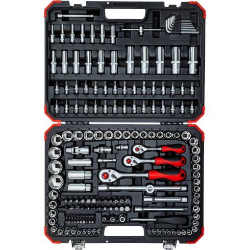 Gedore RED R45603172 sada nástrčných klíčů, 1/4 , 3/8 , 1/2 , 172dílná, 3300058