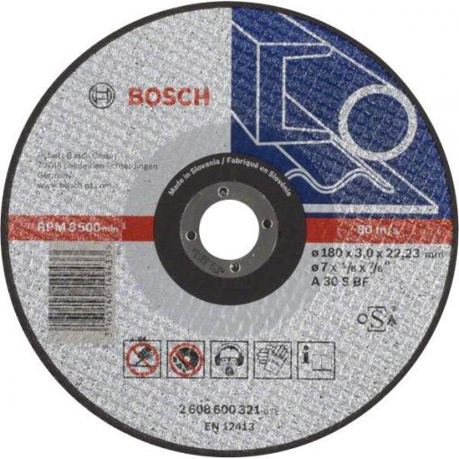 Bosch Accessories 2608600321 2608600321 řezný kotouč rovný 180 mm 1 ks kov
