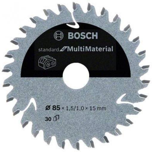Bosch Accessories Kreissägeblatt Ø 85x15x1,5mm 30 HLTCG HM Standard for MultiMaterial 2608837752 pilový kotouč 85 x 15 mm Počet zubů (na palec): 30 1 ks