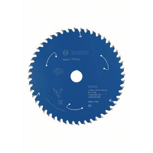 Bosch Accessories Kreissägeblatt Ø 165x20x1,5mm 48 WZ HM Expert for Wood 2608644509 pilový kotouč 165 x 20 mm Počet zubů (na palec): 48 1 ks
