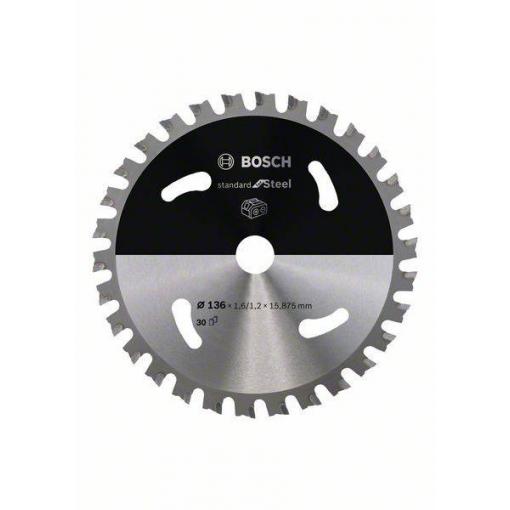 Bosch Accessories 2608837745 2608837745 pilový kotouč 136 x 15 mm Počet zubů (na palec): 30 1 ks