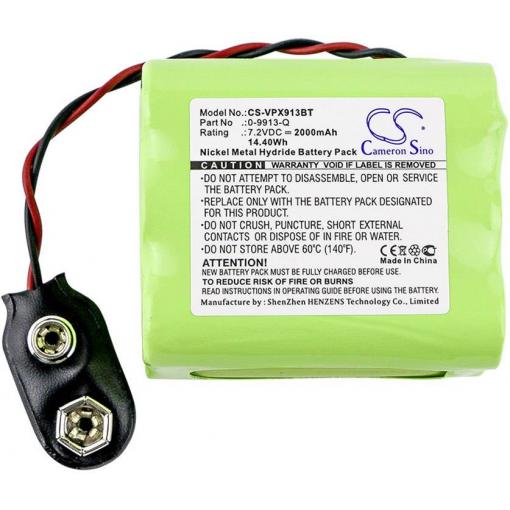 CS Cameron Sino akumulátor bezpečnostní techniky Náhrada za originální akumulátor 0-9913-Q Visonic 7.2 V 2000 mAh