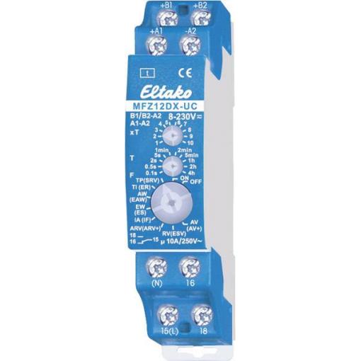 Eltako MFZ12DX-UC 23001005 časové relé, 0.1 s - 40 h, 230 V/AC, 10 A, 1 ks