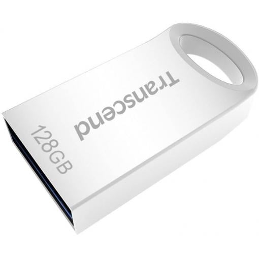 Transcend JetFlash® 710S USB flash disk 128 GB stříbrná TS128GJF710S USB 3.2 (Gen 1x1)