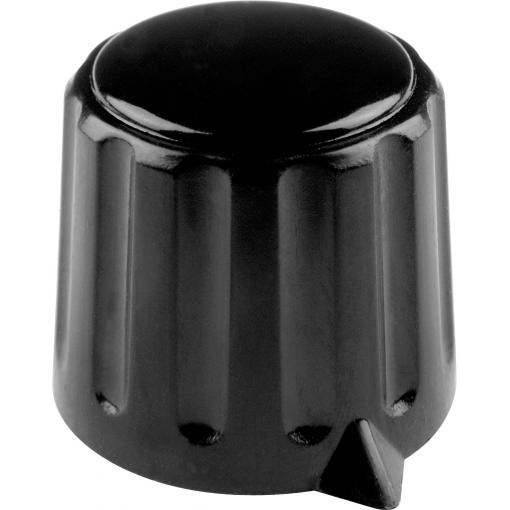 Mentor 4311.6133 4311.6133 otočný knoflík s ukazatelem černá (Ø x v) 20 mm x 17 mm 1 ks