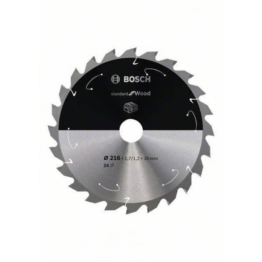 Bosch Accessories 2608837721 2608837721 tvrdokovový pilový kotouč 216 x 30 mm Počet zubů (na palec): 24 1 ks
