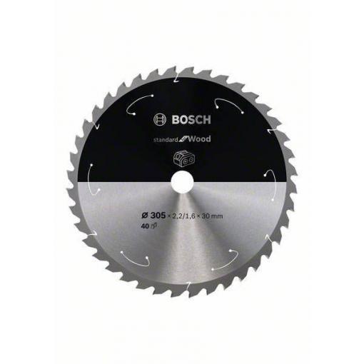 Bosch Accessories 2608837741 2608837741 tvrdokovový pilový kotouč 305 x 30 mm Počet zubů (na palec): 40 1 ks