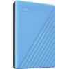 WD My Passport, My Passport, 2 TB, externí HDD 6,35 cm (2,5), USB 3.2 (Gen 1x1) , modrá, WDBYVG0020BBL-WESN