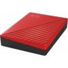 WD My Passport, My Passport, 2 TB, externí HDD 6,35 cm (2,5), USB 3.2 (Gen 1x1) , červená, WDBYVG0020BRD-WESN