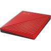 WD My Passport, My Passport, 2 TB, externí HDD 6,35 cm (2,5), USB 3.2 (Gen 1x1) , červená, WDBYVG0020BRD-WESN