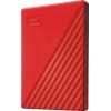 WD My Passport, My Passport, 2 TB, externí HDD 6,35 cm (2,5), USB 3.2 (Gen 1x1) , červená, WDBYVG0020BRD-WESN