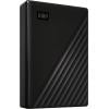 WD My Passport, My Passport, 4 TB, externí HDD 6,35 cm (2,5), USB 3.2 (Gen 1x1) , černá, WDBPKJ0040BBK-WESN