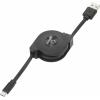 Renkforce USB kabel USB 2.0 USB-A zástrčka, USB Micro-B zástrčka 0.80 m černá RF-4352332