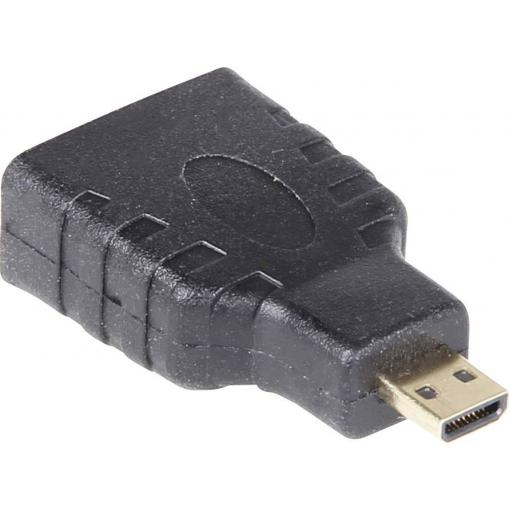 Joy-it K-1482 adaptér HDMI Raspberry Pi® [1x micro HDMI zástrčka D - 1x HDMI zásuvka] stíněný